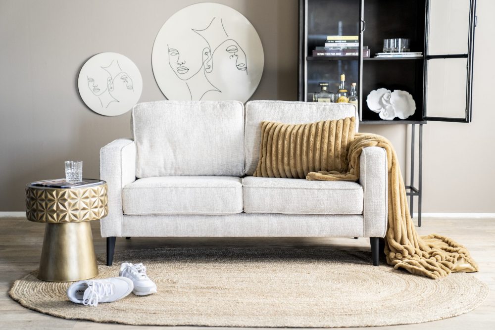 Snugg By-Boo Wuzzy gold torkkupeitto ja tyynyt