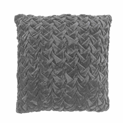Snugg Allen samettityyny, harmaa 45x45