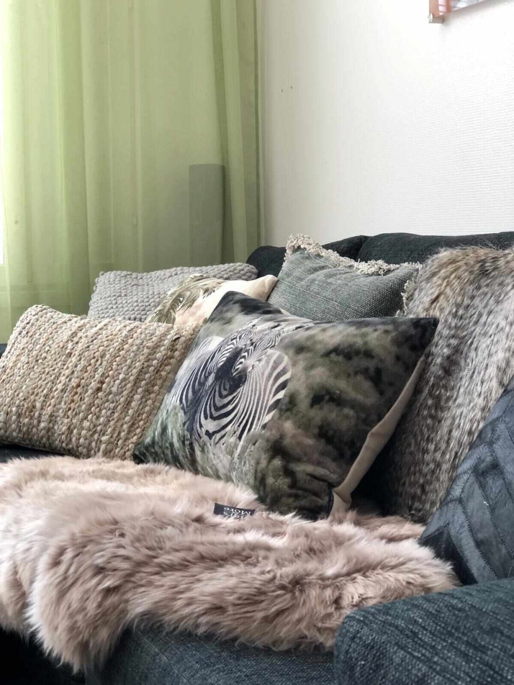 Snugg Lampaantalja, värjätty taupe
