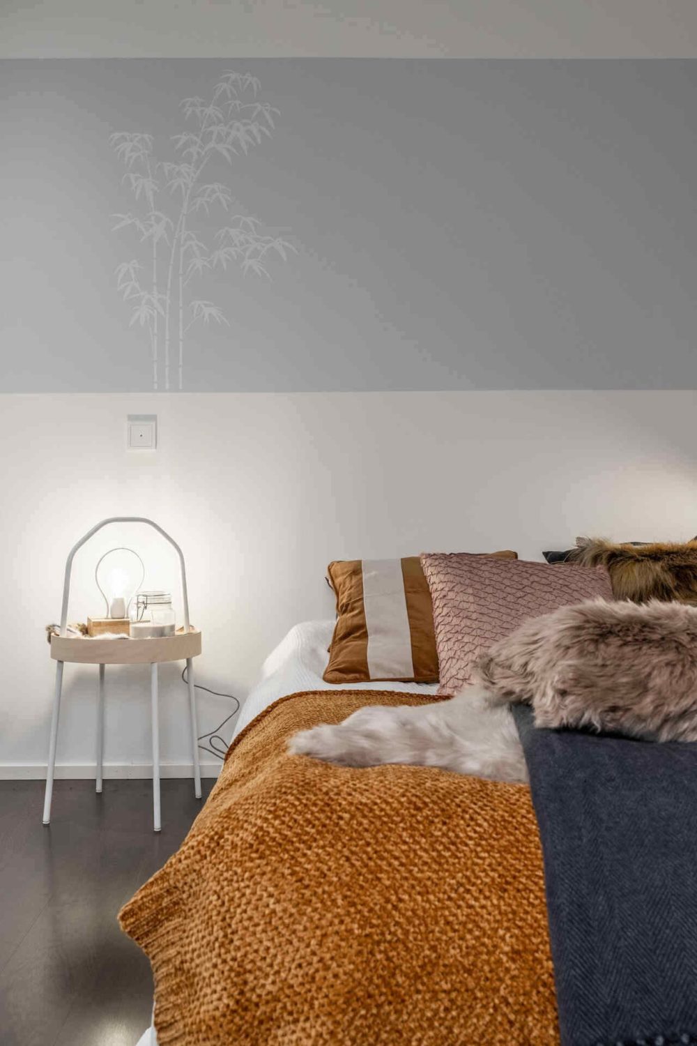 Snugg Lampaantalja, värjätty samppanja