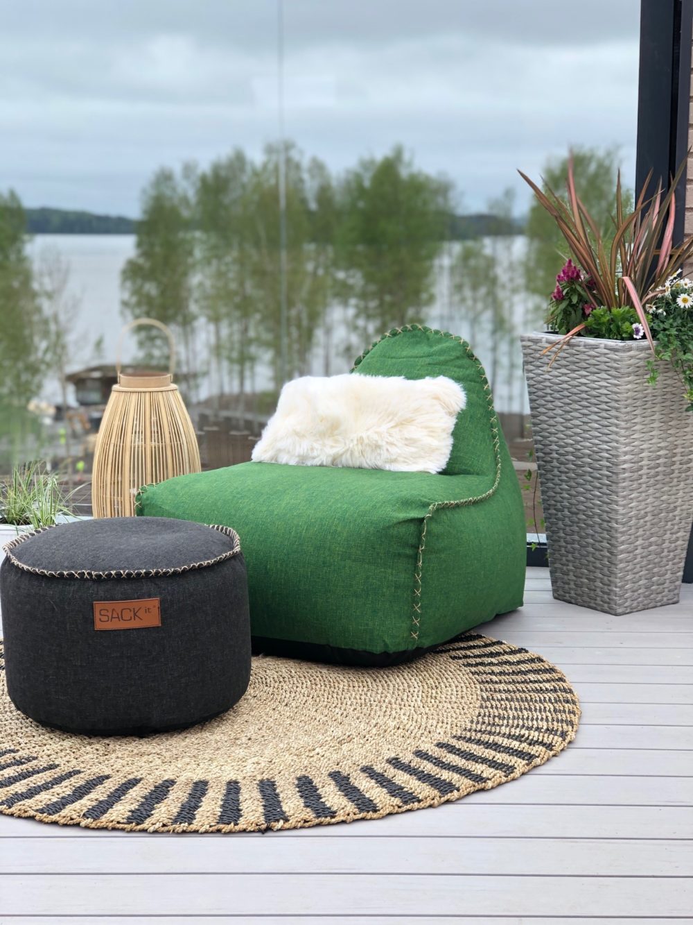 Snugg kattoterassi asuntomessuilla