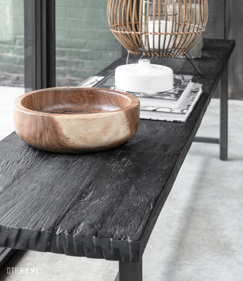 Timeless Black bench puupenkki 190 - Image 4