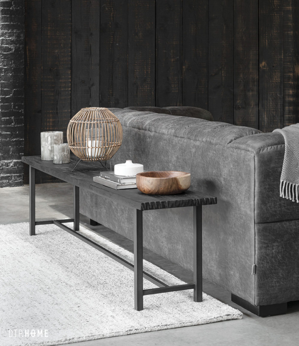 Timeless Black bench puupenkki 190 - Image 3