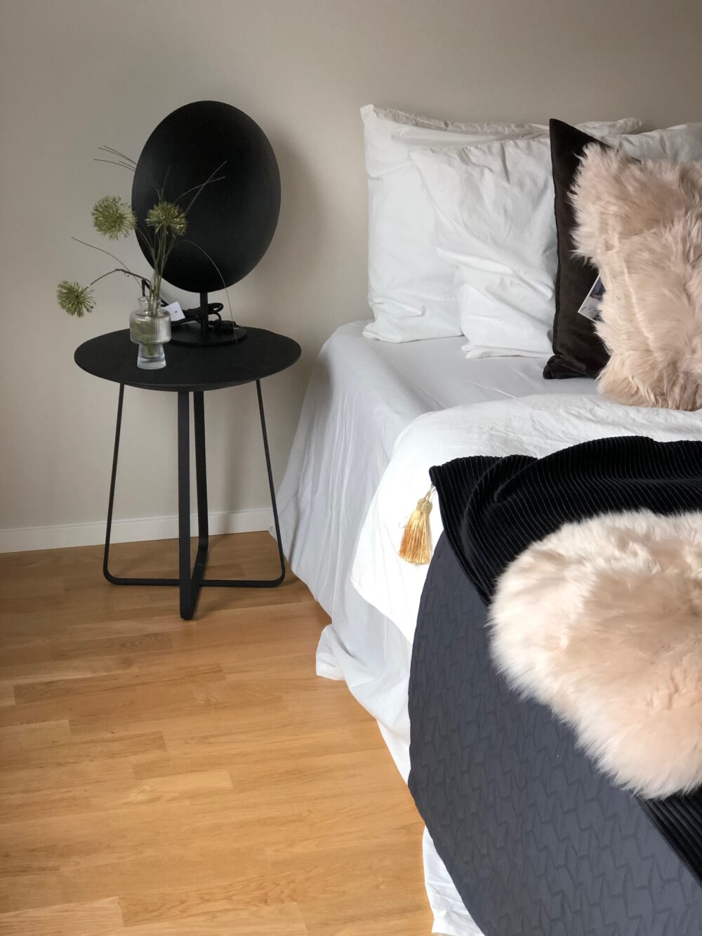 Lampaantalja, värjätty samppanja - Image 3