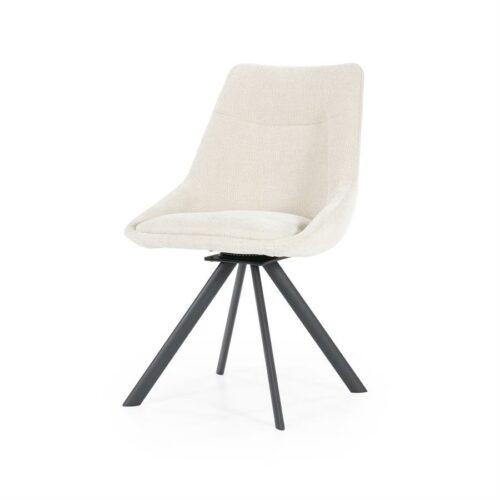 Bliss pyörivä ruokapöydän tuoli, beige