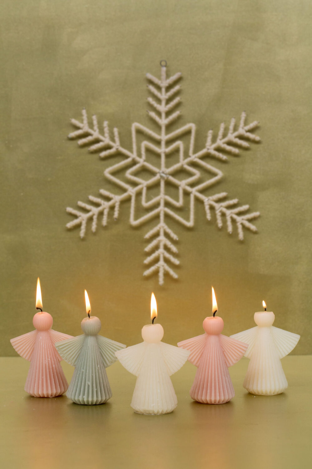 SNUGG_Käsintehdyt enkelikynttilät